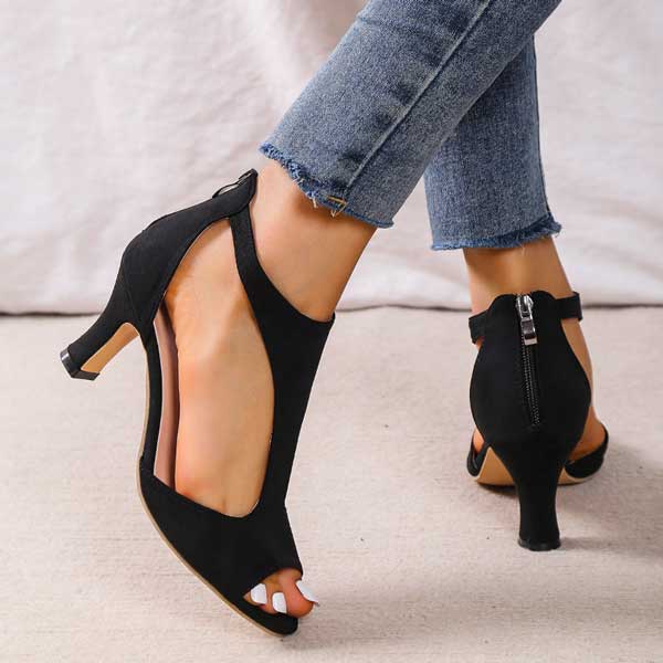 Bellina | Orthopedische Sandalen met Stabiele Hak en Comfort