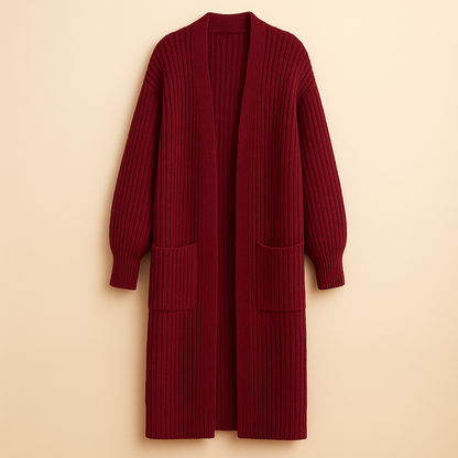 Madeleine | Lang Gebreid Vest