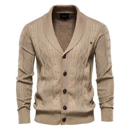 Levanto | Heren Cardigan met Knopenlijst