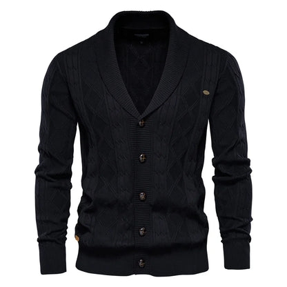 Levanto | Heren Cardigan met Knopenlijst