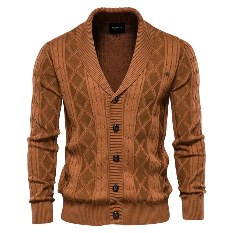 Levanto | Heren Cardigan met Knopenlijst