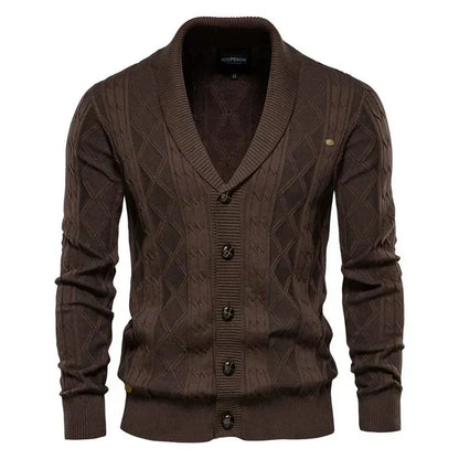 Levanto | Heren Cardigan met Knopenlijst