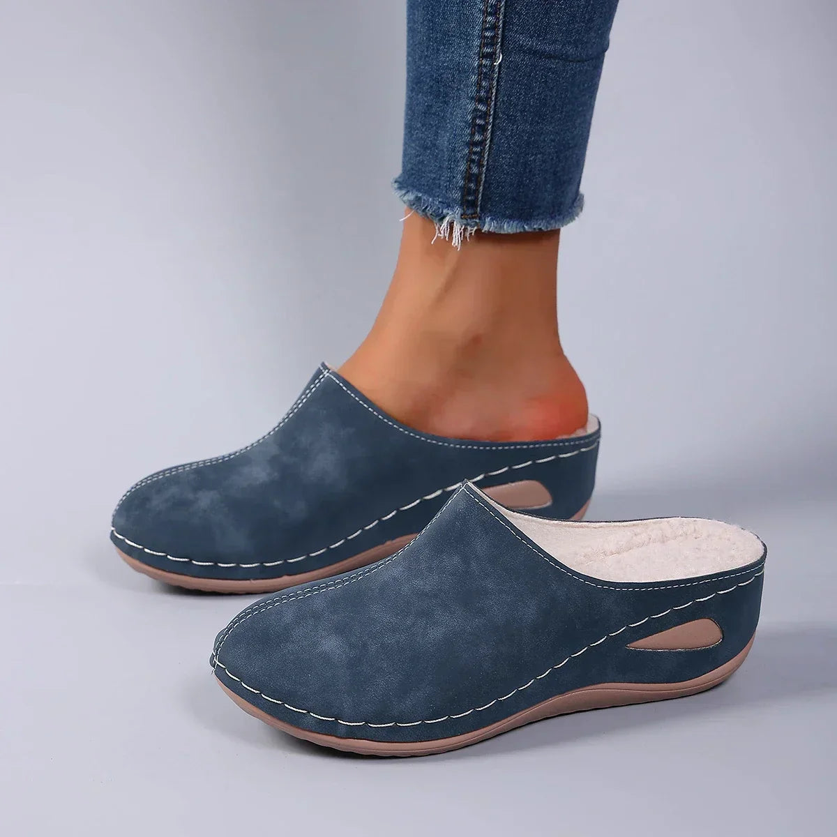 Avelina | Orthopedische Pantoffels met Dagelijks Comfort en Tijdloze Huisstijl