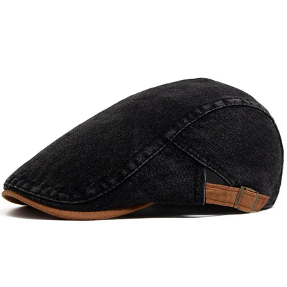 Vince | Tijdloze Denim Flat Cap (TIJDELIJK 1+1 GRATIS)