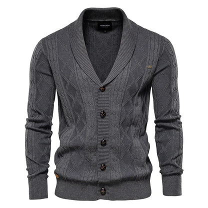 Levanto | Heren Cardigan met Knopenlijst