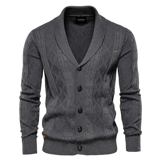 Levanto | Heren Cardigan met Knopenlijst