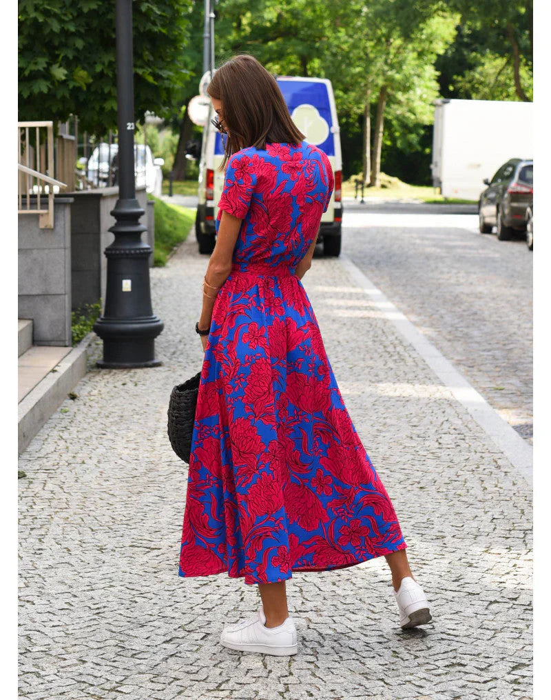 Esméa | Elegante Wikkeljurk met Flatterende Pasvorm