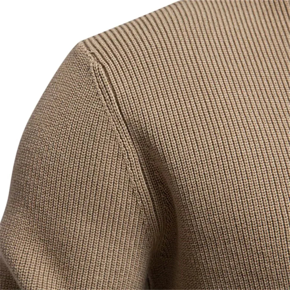 Alvero | Stijlvolle Heren Sweater met Knopontwerp