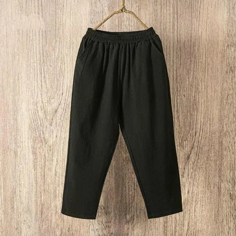 Marlou | Luchtige Linnen Comfortbroek ( TIJDELIJK 1+1 GRATIS)