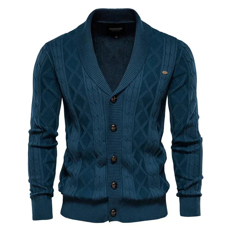 Levanto | Heren Cardigan met Knopenlijst