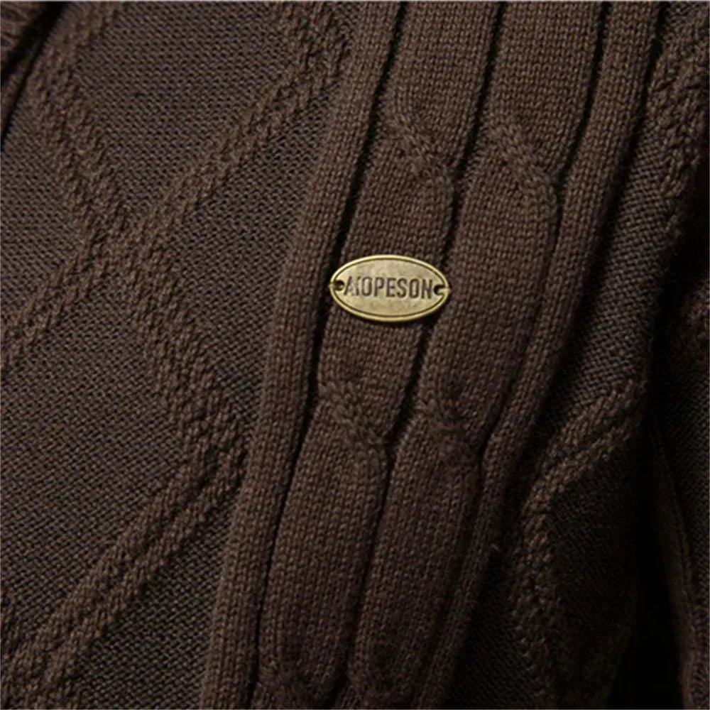 Levanto | Heren Cardigan met Knopenlijst