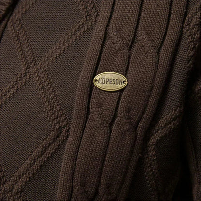 Levanto | Heren Cardigan met Knopenlijst