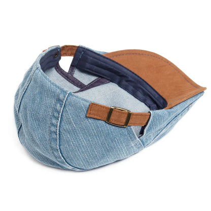 Vince | Tijdloze Denim Flat Cap (TIJDELIJK 1+1 GRATIS)