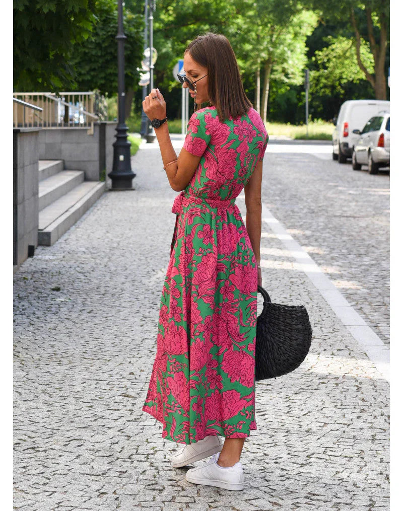 Esméa | Elegante Wikkeljurk met Flatterende Pasvorm