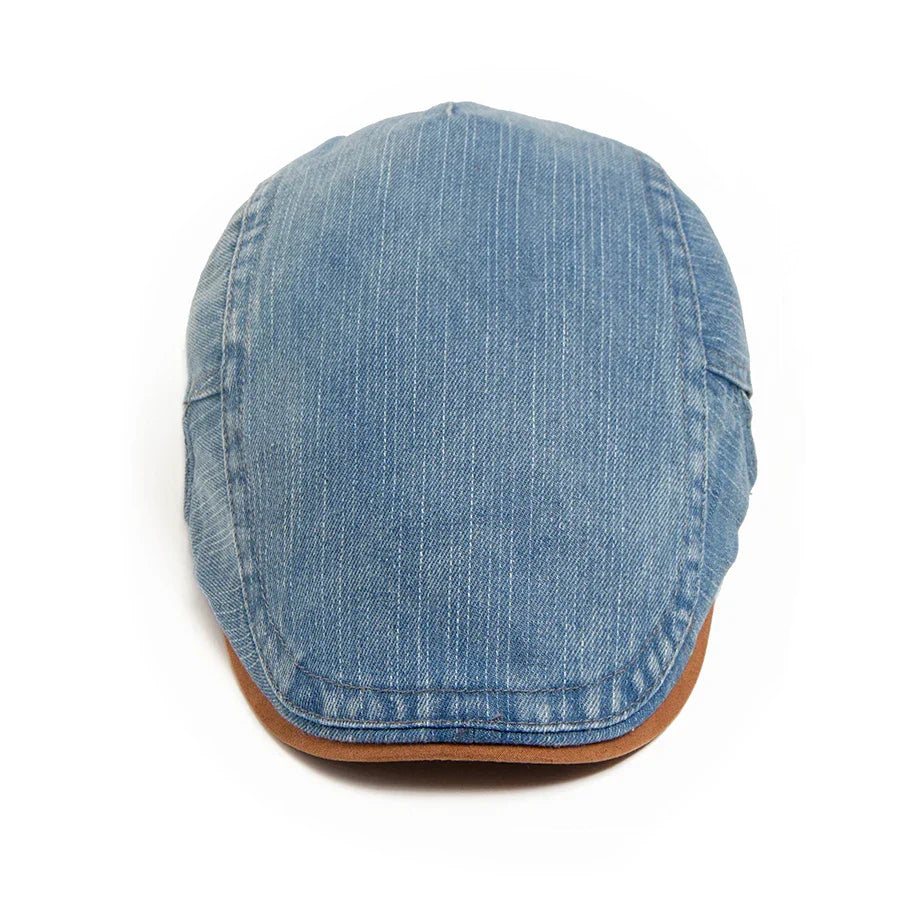 Vince | Tijdloze Denim Flat Cap (TIJDELIJK 1+1 GRATIS)