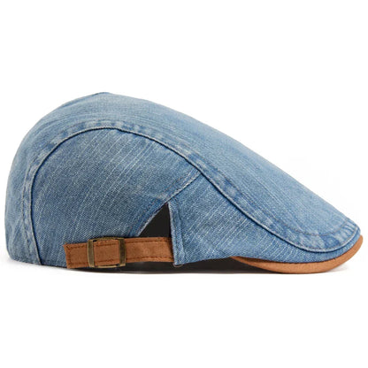 Vince | Tijdloze Denim Flat Cap (TIJDELIJK 1+1 GRATIS)