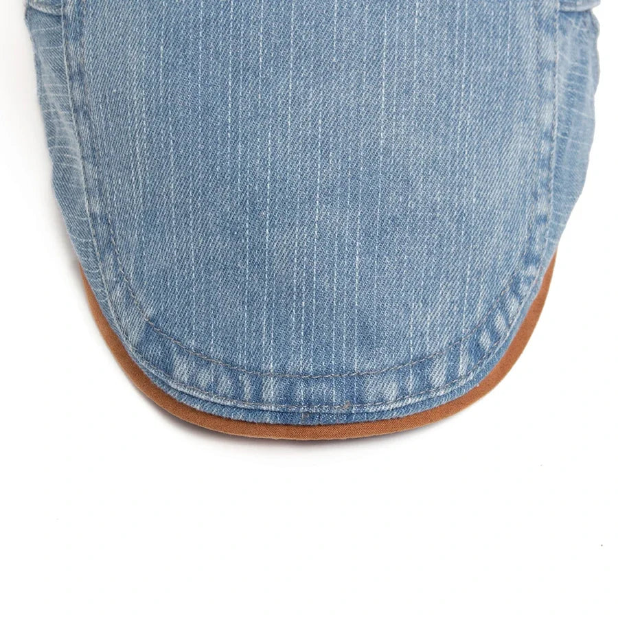 Vince | Tijdloze Denim Flat Cap (TIJDELIJK 1+1 GRATIS)