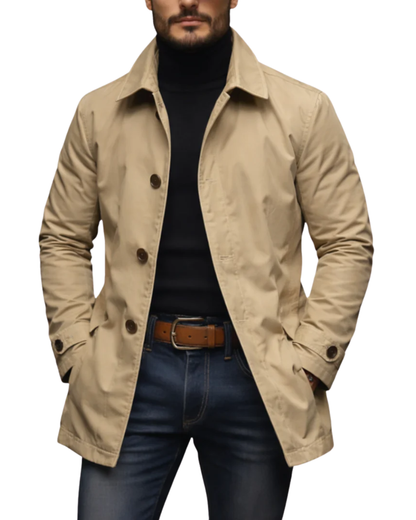 Lorenzo | Getailleerde Trenchcoat