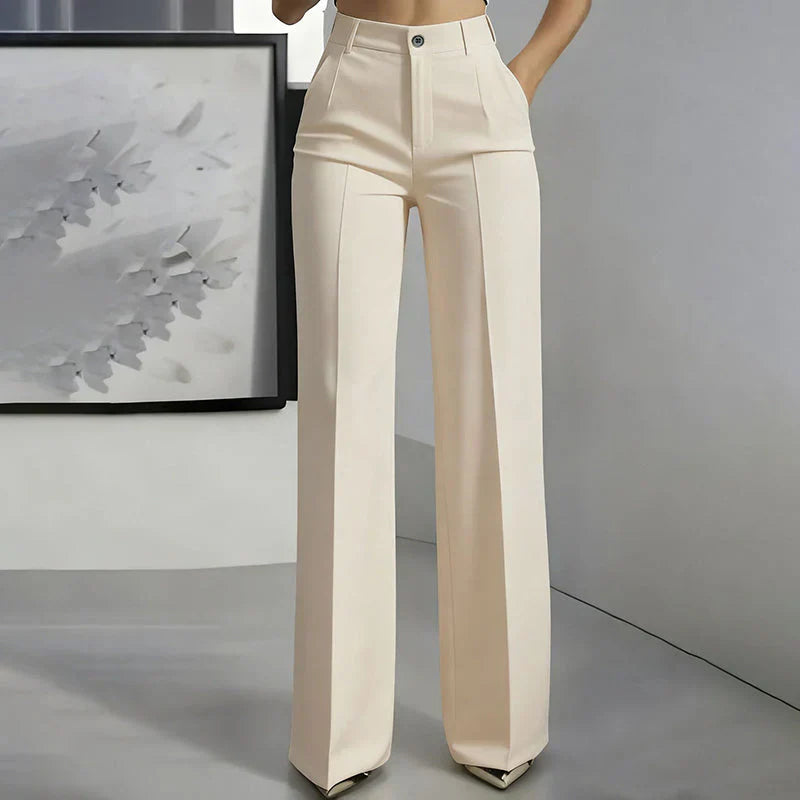Ravella | Chic hoge taillebroek met flatterende pasvorm voor werk en elegante momenten