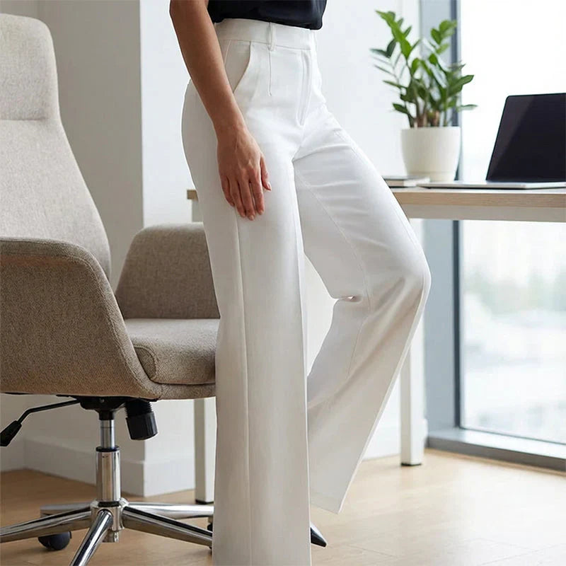 Ravella | Chic hoge taillebroek met flatterende pasvorm voor werk en elegante momenten