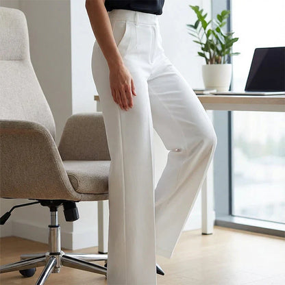 Ravella | Chic hoge taillebroek met flatterende pasvorm voor werk en elegante momenten