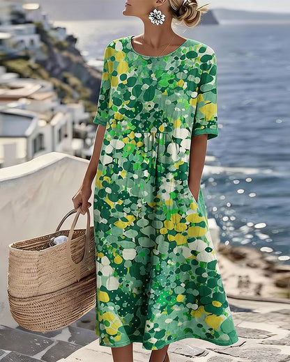 Amélie | Luchtige Bloemenjurk