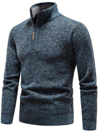 Lorenzo | Stijlvolle Casual Half-Zip Trui