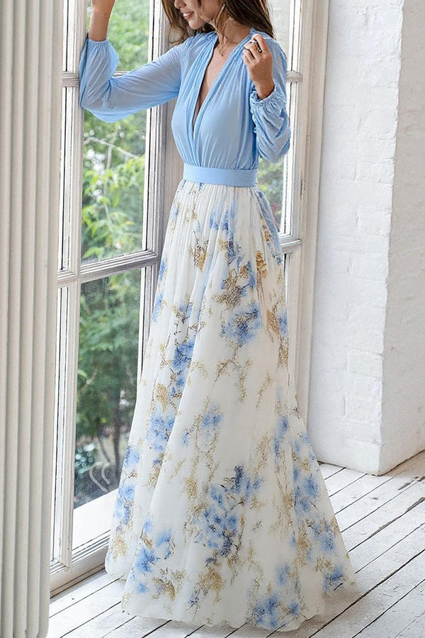 Roséline  | Elegante Maxi Jurk met Flatterende Pasvorm