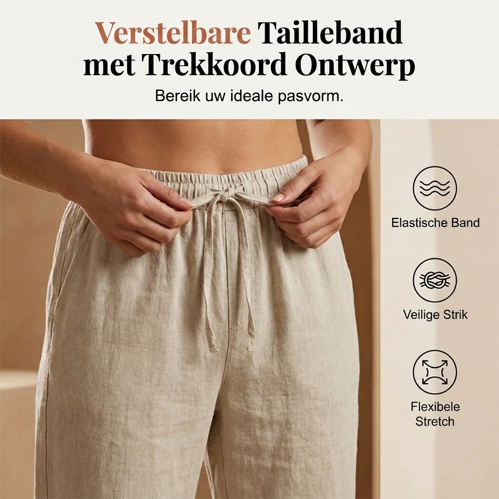 Elisa | Luchtige Linnen Short (Tijdelijk 1+1 GRATIS)