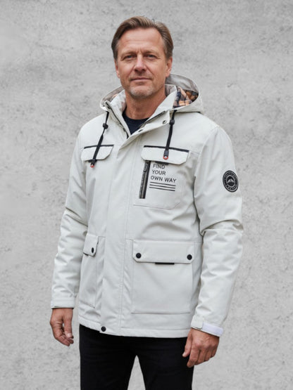Lorentino | Winterjas voor mannen met capuchon