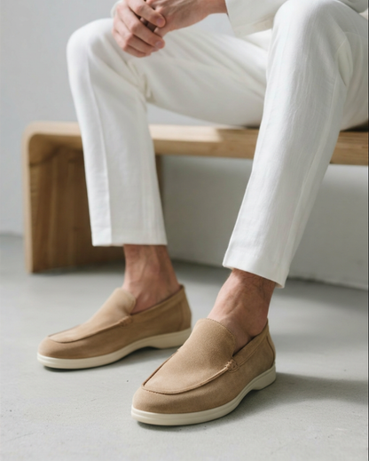 Matteo | Premium Suède Loafers met Superieure Steun en Tijdloze Elegantie