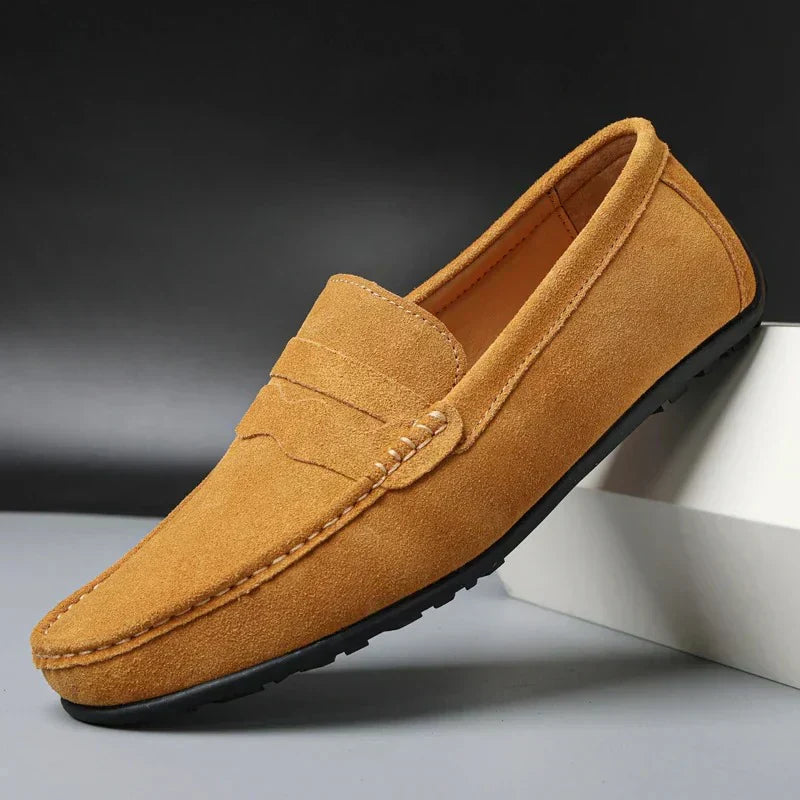 Alessio | Stijlvolle Suède Mocassins
