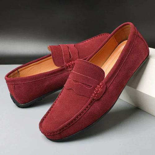 Alessio | Stijlvolle Suède Mocassins
