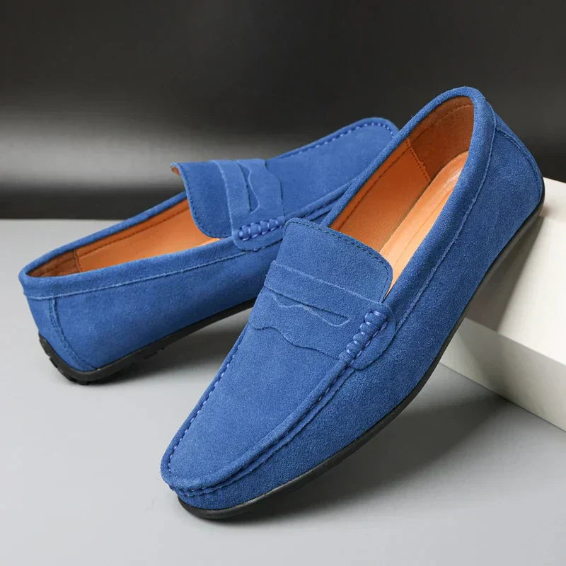 Alessio | Stijlvolle Suède Mocassins