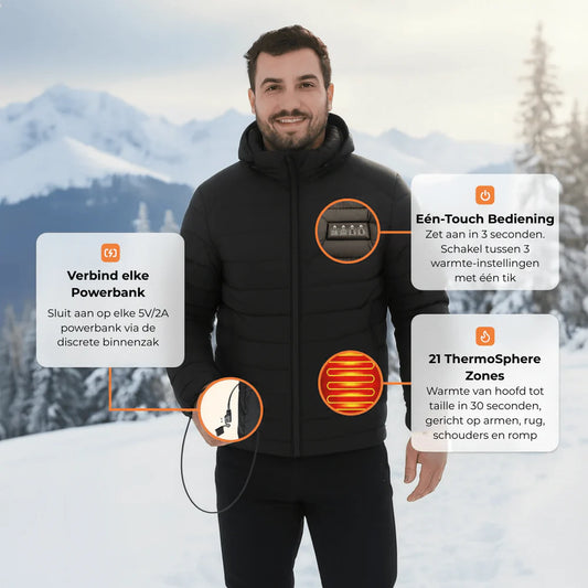 Lavenco | Verwarmde Pufferjas | Unisex