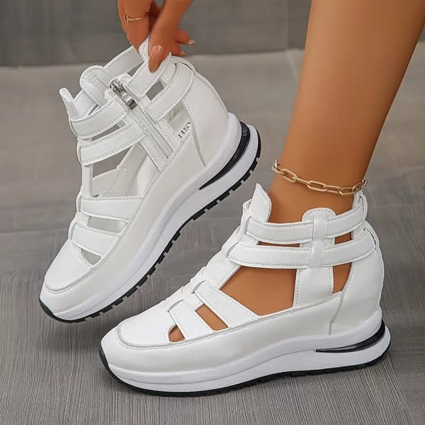 Valeria | Comfort Sandalen met Sleehak