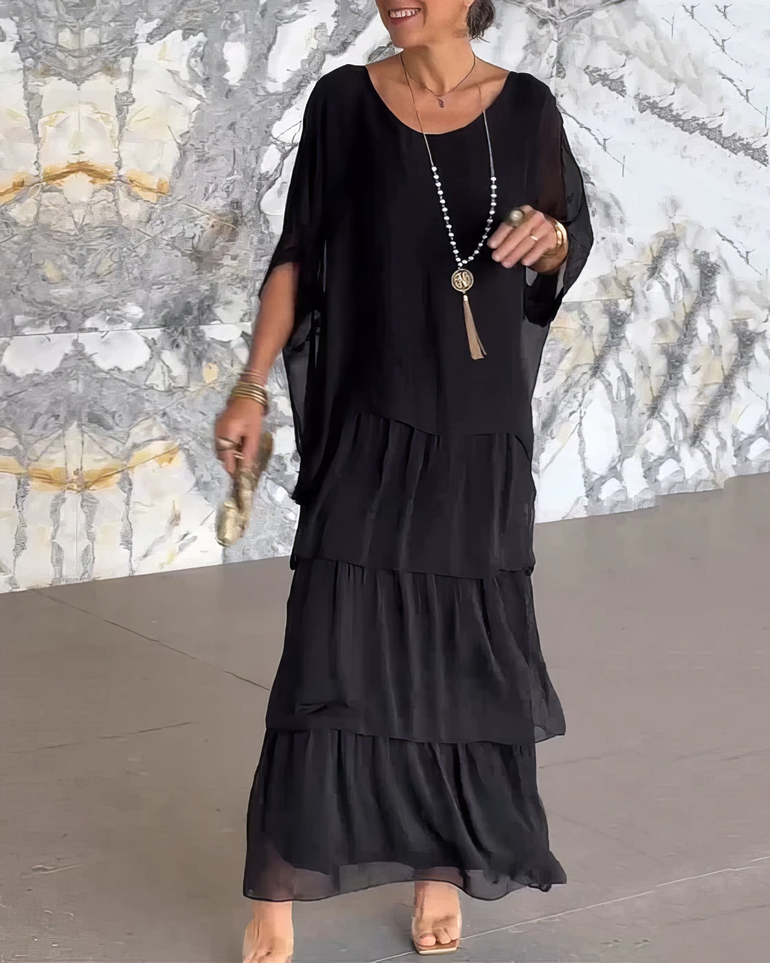 Aveline | Elegante Maxi Jurk Comfortabel