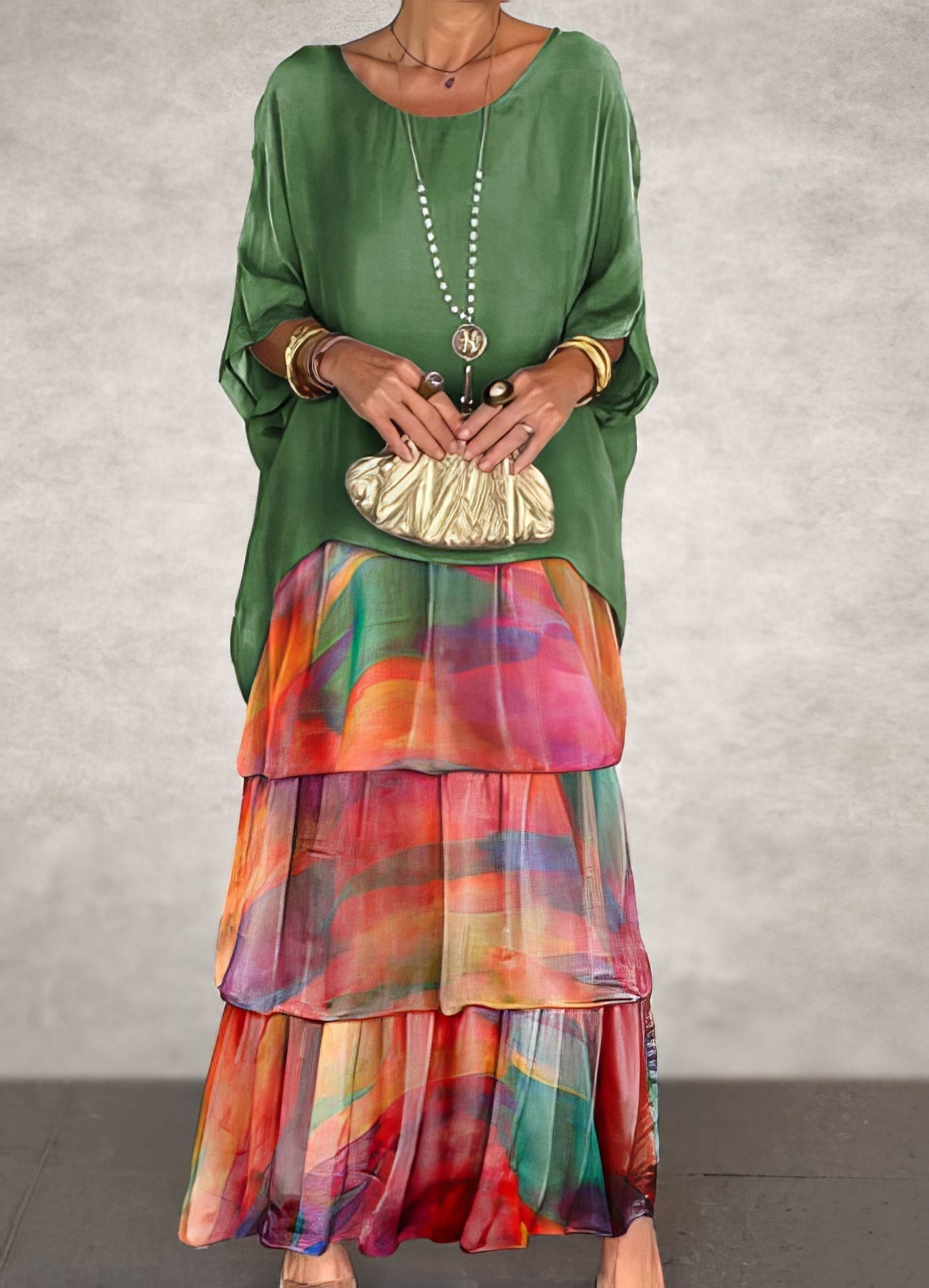 Aveline | Elegante Maxi Jurk Comfortabel